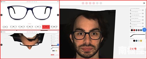 配眼镜专用3D扫描仪仅需01秒就能扫完你的脸(图1)
