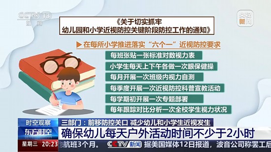 预防“小眼镜”三部门出“新招” 来看相关解读健康·生活人民网IM电竞下载(图1)